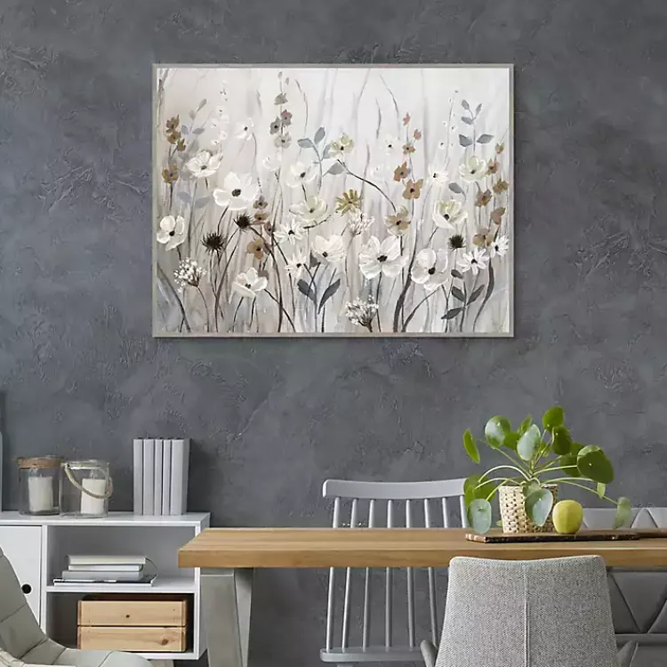 Kirklands Home Framed Art|Misty Meadow Framed Canvas Art Print