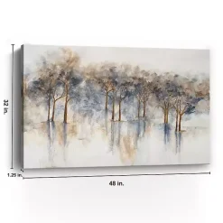 Kirklands Home Canvas Art|Misty Woods I Abstract Canvas Art Print