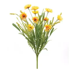 Mixed Daisies Bushes, Set of 6 Stems & Bouquets