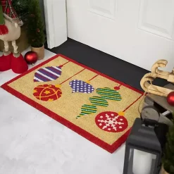 Outlet Mixed Ornaments Christmas Doormat Outdoor Christmas Decorations