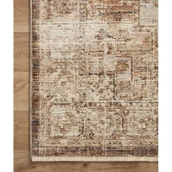 Kirklands Home Area Rugs|Mocha and Cream Sorrento Area Rug, 5x7