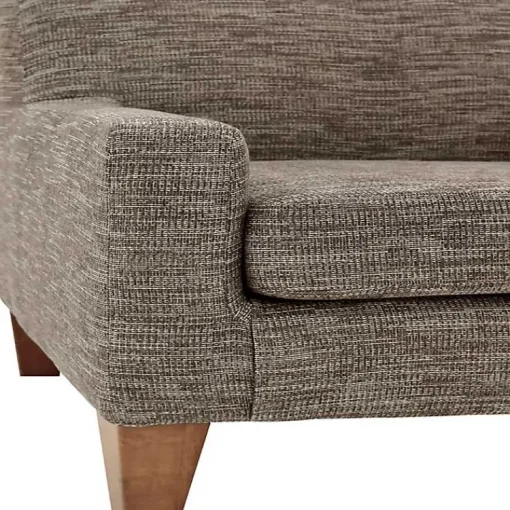 Kirklands Home Accent Chairs|Mocha Fynn Upholstered Accent Chair Brown