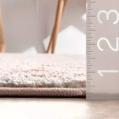 Kirklands Home Area Rugs|Modern Hattie Area Rug, 8x10 Pink