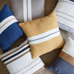 Online Modern Neutral Stripe Pillow Pillows