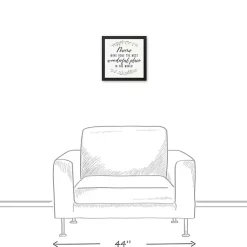 Kirklands Home Wall Quotes & Signs|Mom Make Home Wonderful Framed Canvas Print