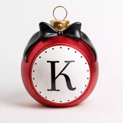 New Monogram K Outdoor Christmas Ornament Monogram Seasonal Decor