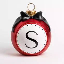 Sale Monogram S Outdoor Christmas Ornament Monogram Seasonal Decor