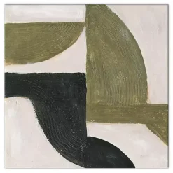 Kirklands Home Canvas Art|Moody Green Shapes II Canvas Art Print