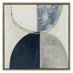 Kirklands Home Canvas Art|Moon Phase Framed Canvas Art Print, Set of 2