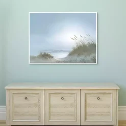 Kirklands Home Canvas Art|Morning Dunes Framed Canvas Art Print Multi