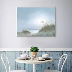 Kirklands Home Canvas Art|Morning Dunes Framed Canvas Art Print Multi