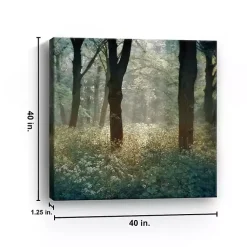 Kirklands Home Canvas Art|Morning in the Forest Giclee Canvas Art Print