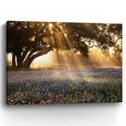 Kirklands Home Canvas Art|Morning Meadow Giclee Canvas Art Print, 40x30 in. Yellow