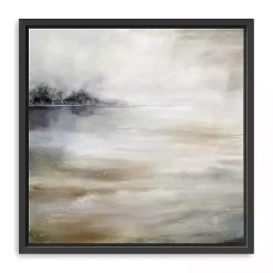 Kirklands Home Canvas Art|Morning Mist at the Lake Framed Canvas Art Print