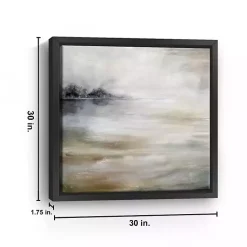 Kirklands Home Canvas Art|Morning Mist at the Lake Framed Canvas Art Print