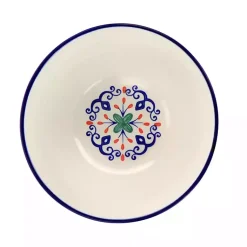 Kirklands Home Dinnerware|Mosaic Glazed Round 12-pc. Dinnerware Set