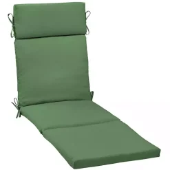 Kirklands Home Outdoor Cushions & Pillows|Moss Leala Texture Outdoor Chaise Cushion Green