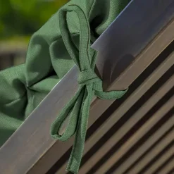 Kirklands Home Outdoor Cushions & Pillows|Moss Leala Texture Outdoor Chaise Cushion Green