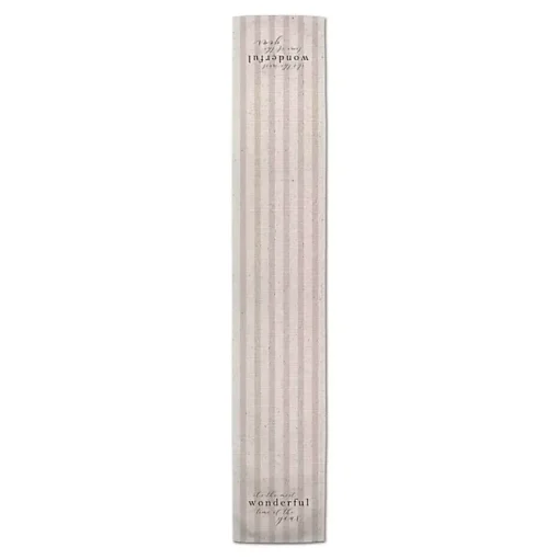 Outlet Most Wonderful Time of the Year Runner, 90 in. Christmas Dining & Entertaining