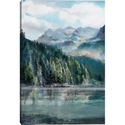 Kirklands Home Canvas Art|Mountain Lakes II Canvas Art Print