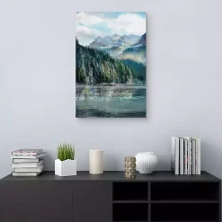 Kirklands Home Canvas Art|Mountain Lakes II Canvas Art Print