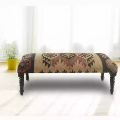 Kirklands Home Benches & Ottomans|Color Bohemian Bench Multi