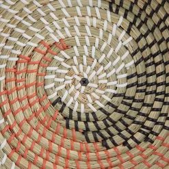 Kirklands Home Wall Plaques|Multi Seagrass Round 6-pc. Wall Plaque Set Tan