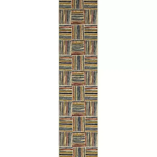 Kirklands Home Area Rugs|Watercolor Strip Runner, 2x8 Multi