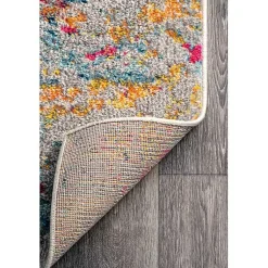 Kirklands Home Area Rugs|color Abstract Pattern Area Rug, 7x10 Multi
