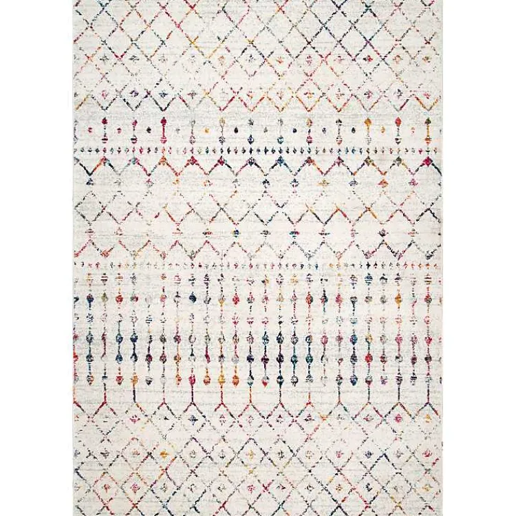 Kirklands Home Area Rugs|color Blythe Moroccan Area Rug, 8x10 Multi