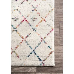 Kirklands Home Area Rugs|color Blythe Moroccan Area Rug, 8x10 Multi
