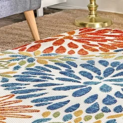 Kirklands Home Outdoor Rugs|color Burst Indoor/Outdoor Area Rug, 8x10 Multi