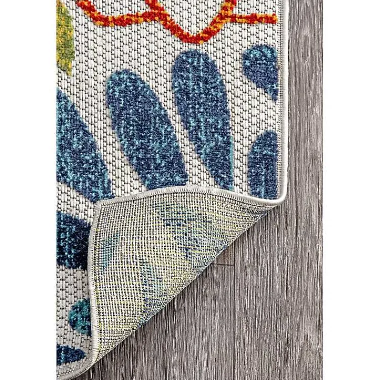 Kirklands Home Outdoor Rugs|color Burst Indoor/Outdoor Area Rug, 8x10 Multi