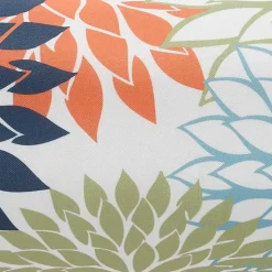 Kirklands Home Outdoor Cushions & Pillows|color Floral Outdoor Bolster Pillow Multi