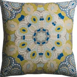 color Medallion Pillow Pillows