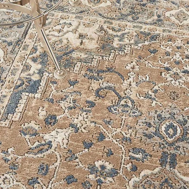 Kirklands Home Area Rugs|Multicolor Nadia Medallion Area Rug, 4x6 Gray