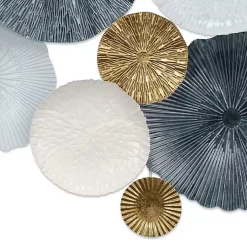 Kirklands Home Wall Plaques|Multicolor Round Panel Sasha Wall Plaque