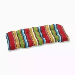 Kirklands Home Outdoor Cushions & Pillows|color Striped Outdoor Bench Cushion Multi