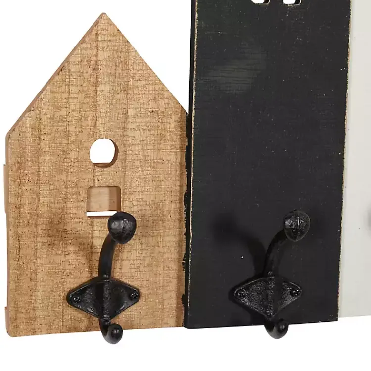 Kirklands Home Hooks|Multicolor Wood Building Wall Hooks