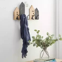Kirklands Home Hooks|Multicolor Wood Building Wall Hooks