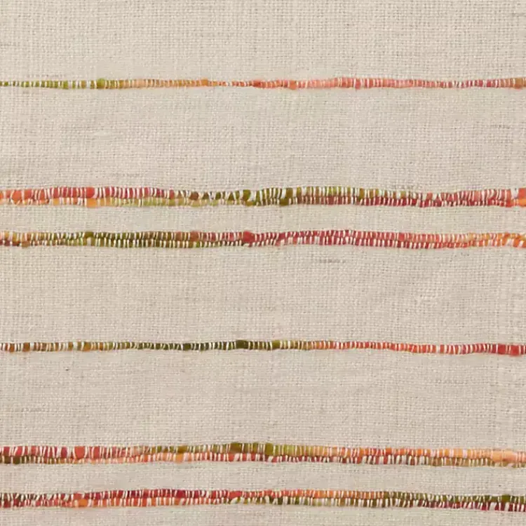 Kirklands Home Table Linens|Multicolor Woven Lines Table Runner, 90 in.