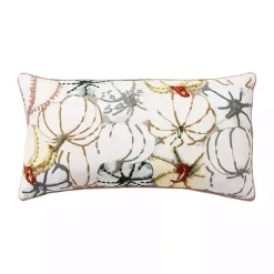 Online Multicolored Pumpkins Fall Color Throw Pillow Fall