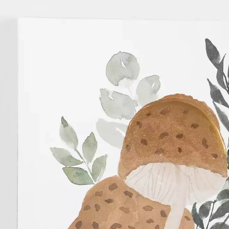 Kirklands Home Canvas Art|Mushroom Canvas Art Prints, Set of 2