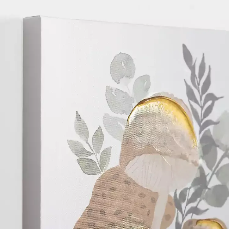 Kirklands Home Canvas Art|Mushroom Canvas Art Prints, Set of 2