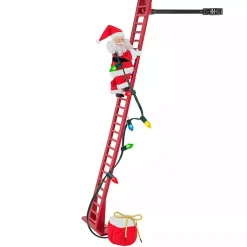 Clearance Musical Climbing Super Santa Christmas Decorations