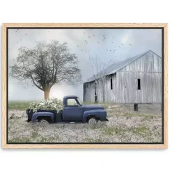 Kirklands Home Canvas Art|Must Have Flowers Framed Canvas Art Print