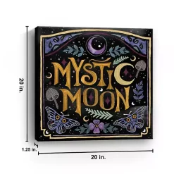 Mystic Moon Canvas Art Print Halloween