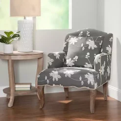 Kirklands Home Accent Chairs|Natalie Floral Accent Chair