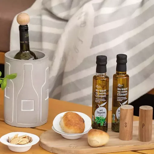 Kirklands Home Kitchen Accessories|Natural Acacia Wood Salt & Pepper Shakers Brown