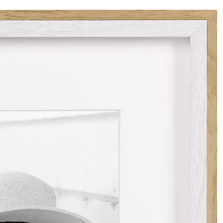 Kirklands Home Gallery Wall Frames|Natural and White 4-pc. Gallery Wall Frame Set